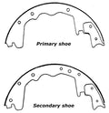 Porterfield Brake Shoes for 2003 FORD F150 4WD Rear Drum 7 Lug