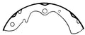 Porterfield Brake Shoes for 1973 MAZDA RX 2