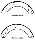 Porterfield Brake Shoes for 1974 LOTUS ELITE
