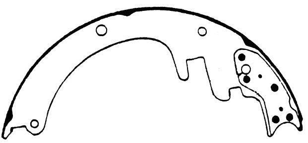Porterfield Brake Shoes for 1990 CHEVROLET K3500 4WD DRW