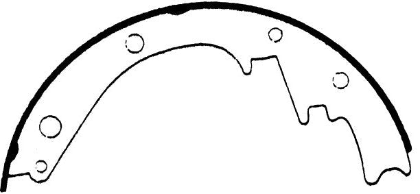 Porterfield Brake Shoes for 1992 CHEVROLET SUBURBAN 1500 4WD