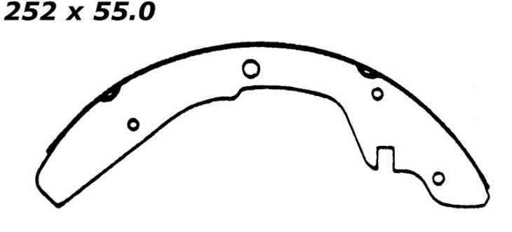 Porterfield Brake Shoes for 1991 VOLKSWAGEN VANAGON