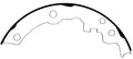 Porterfield Brake Shoes for 1999 CHEVROLET CAVALIER w/200mm Rear Drums