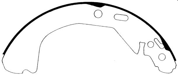 Porterfield Brake Shoes for 2004 CHEVROLET MALIBU Old Body Classic Sedan 3.5L