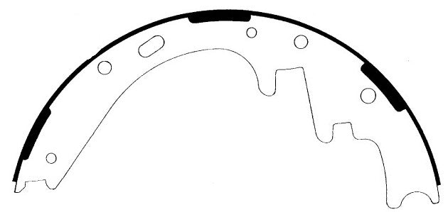 Porterfield Brake Shoes for 1997 FORD F150 2WD Rear Drum