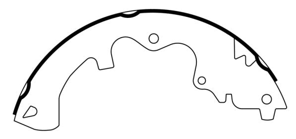 Porterfield Brake Shoes for 2009 MAZDA TRIBUTE R/Drum