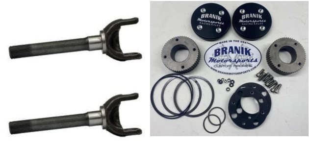 Skinn Pedal Racing Dana 60 35 Spline Outer Stub and Drive Slug Upgrade Kit for axle shafts, compatible with Chevy Dana 60.