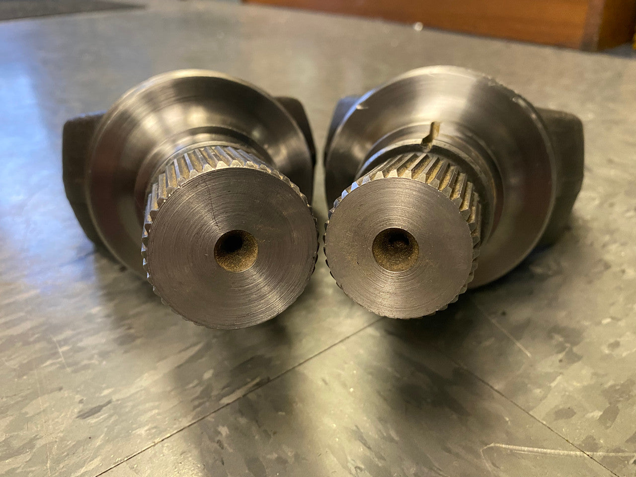 Ford Super Duty Dana 60 axle shaft by Skinny Pedal Racing, 2005-up model, 40 spline, 1550 chromoly outer axle shaft.