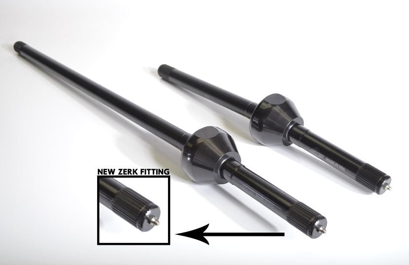 RCV Performance Ultimate 30 Spline CV Axle Set for Toyota Land Cruiser 40/55 and 70 Series with factory E-locker, long side.