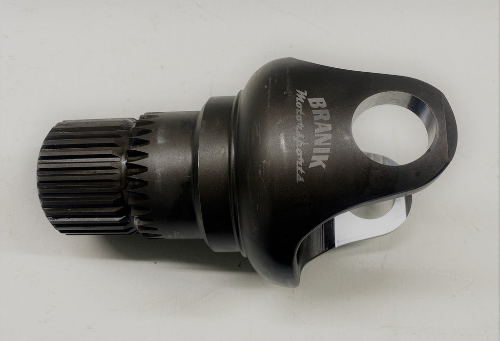 Skinny Pedal Racing Branik Motorsports Legacy Pro 32 Spline Billet Outer Axle Shaft for 2005+ Ford Super Duty trucks.