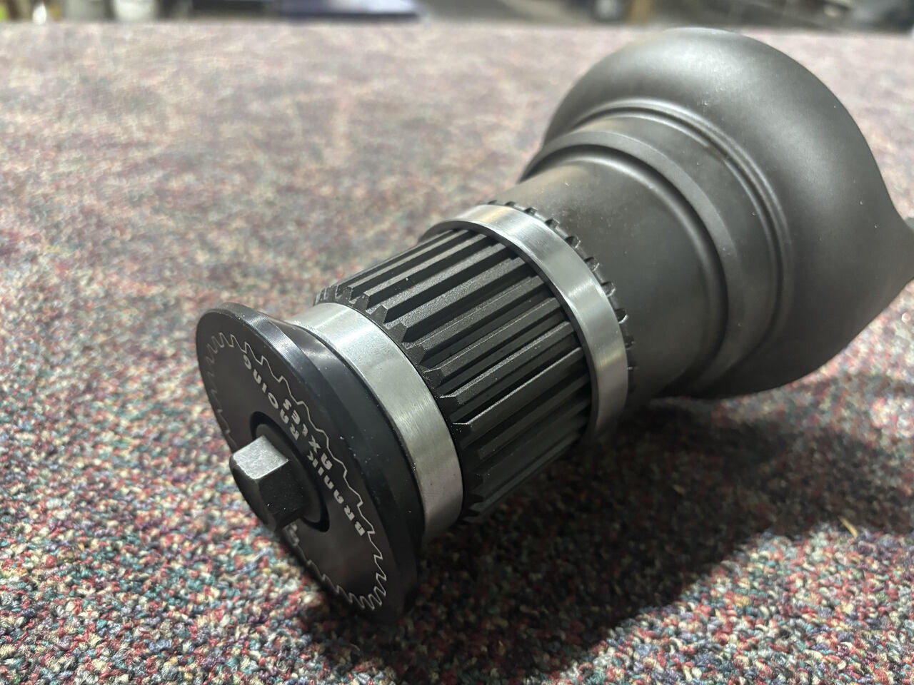 Skinny Pedal Racing Branik Motorsports Legacy Pro 32 Spline Billet Outer Axle Shaft for 2005-up Ford Super Duty trucks.