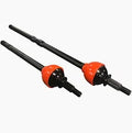 Skinny Pedal Racing Ultimate Dana 44 CV Axle Set for Jeep Wrangler JL & JT Rubicon, featuring 300M CV joints.