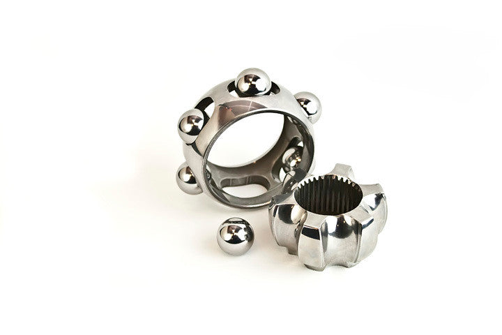 RCV CV joint rebuild kit for Jeep JL D44 by Skinny Pedal Racing, includes components for CV joint repair and maintenance.