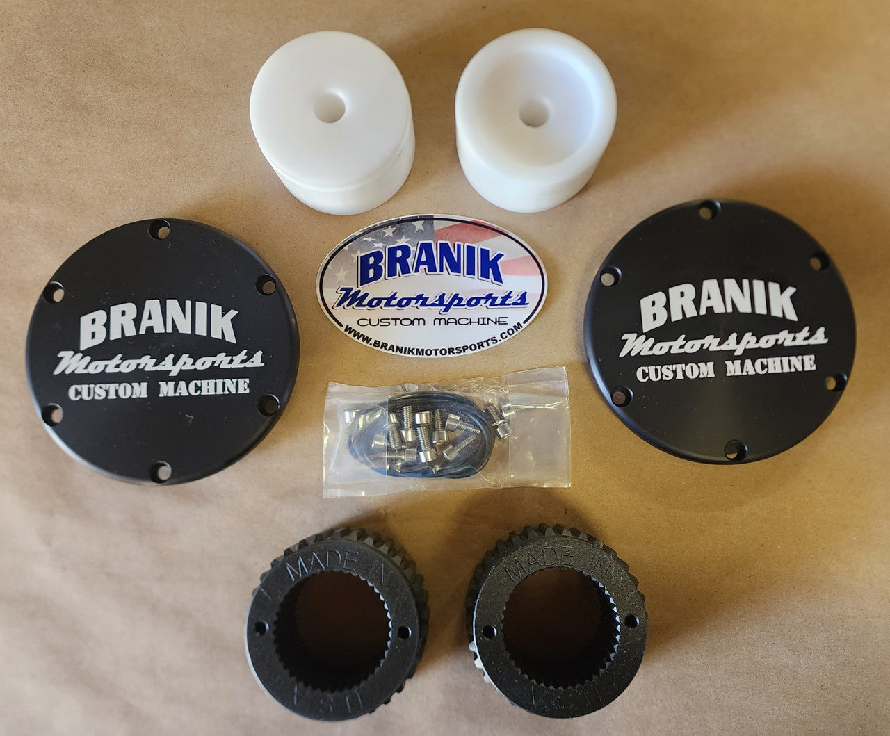 Skinny Pedal Racing Ford Dana 60 front drive flange kit with 40 spline, designed for 05-up models, shown in the image.