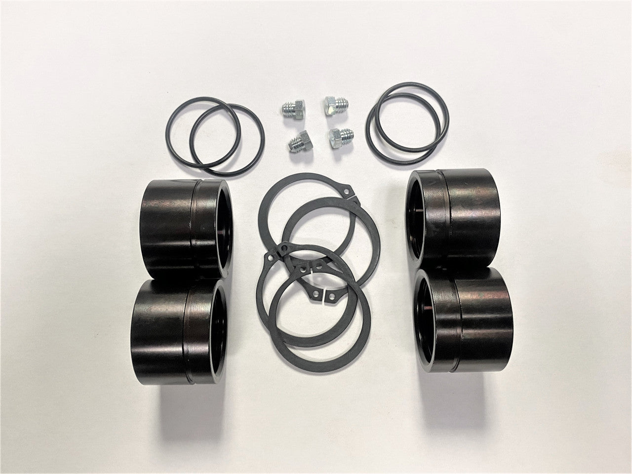 Skinny Pedal Racing Branik Motorsports Legacy U-Joint Rebuild Kit for 1480 & 1550 models, featuring U-joint components and hardware