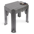 Skinny Pedal Racing TMR standalone welding and fixture table, 2' x 3' metal work surface with no legs for versatile welding setup.