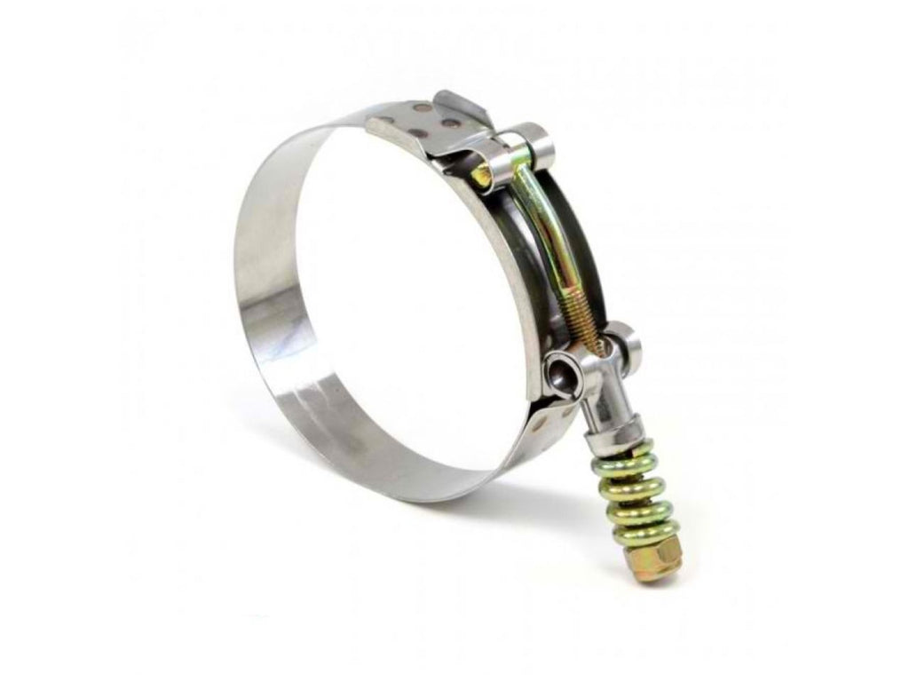 HPS Performance Products HPS Stainless Steel Spring Loaded T-Bolt Hose Clamp SAE 156 for 5.5" ID hose - Effective Size: 5.75"-6.06"