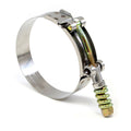 HPS Performance Products HPS Stainless Steel Spring Loaded T-Bolt Hose Clamp SAE 56 for 2-3/8" ID hose - Effective Size: 2.64"-2.95"