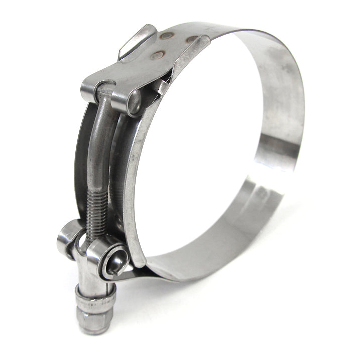 HPS Performance Products HPS Stainless Steel T-Bolt Hose Clamp Size # 84, fit 3.25" ID hose, Range: 3.5" - 3.82"