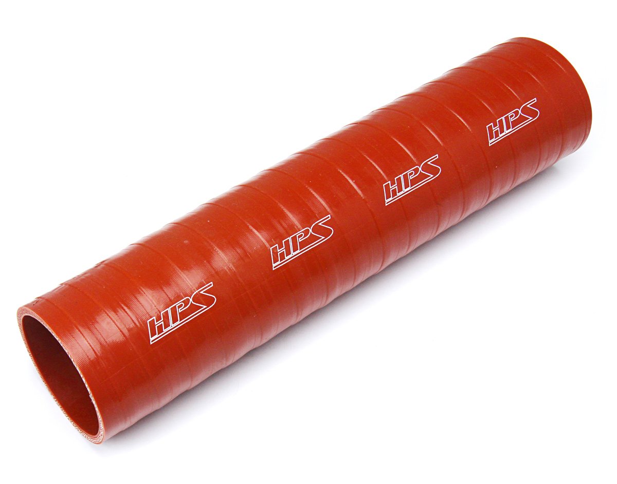 HPS 7/8" ID, 1 Foot Length, Silicone Straight Coupler Tube Hose, Ultra High Temp 4-ply Aramid Reinforced, Max. Temperature: 500F, 22mm ID