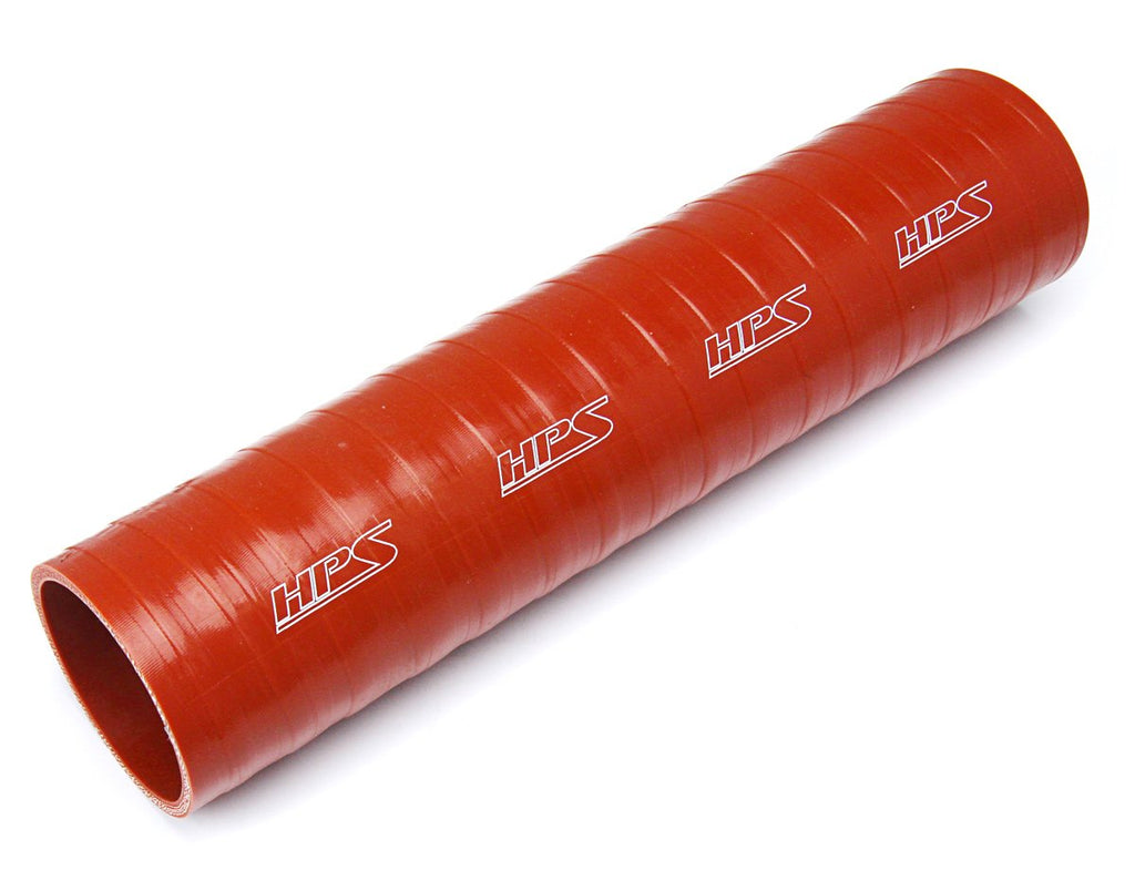 HPS 3" ID, 1 Foot Length, Silicone Straight Coupler Tube Hose, Ultra High Temp 4-ply Aramid Reinforced, Max. Temperature: 500F, 76mm ID