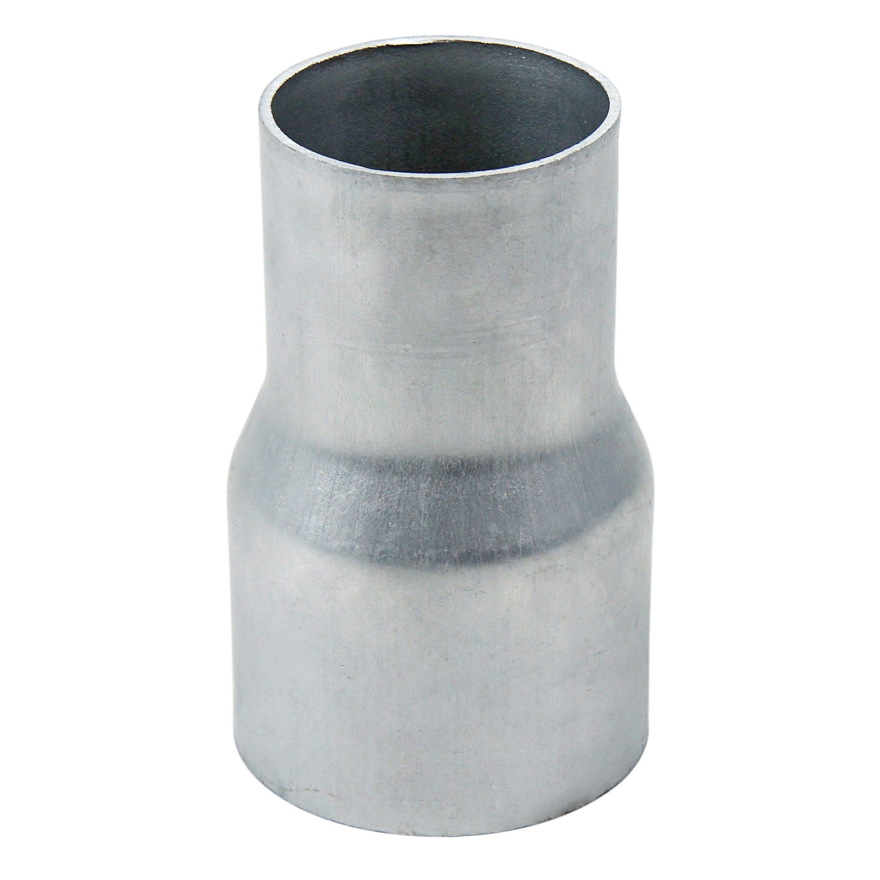 HPS Performance Products HPS 2" - 2-1/4" OD, 4" Long 6061 Aluminum Step Up Transition Joiner Reducer Tube Piping