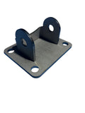 Zona Motorsports LS motor mount kit showing metal brackets and mounting hardware for engine support and stability.