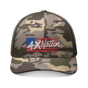 camouflage trucker hat | stylish outdoor cap | perfect for hiking, fishing, camping, gifts for him, everyday wear